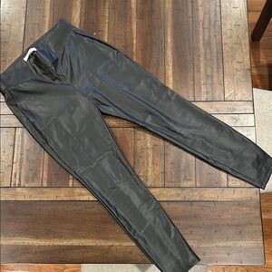NWT LOFT Women’s Black Faux Leather Leggings